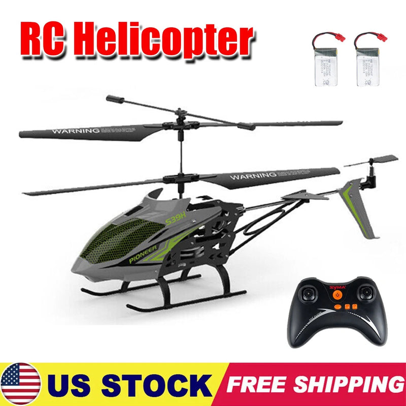 Syma S39H RC Helicopter with Altitude Hold 2 Speed Mode W/2 Batteries For Kids