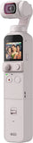 DJI Pocket 2 Exclusive Combo (Sunset White) - Pocket-Sized 3-Axis Gimbal 64MP
