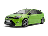 2009 Ford Focus RS MK2 Green Metallic Diecast 1:18 Scale Model - Solido S1813101