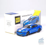 1:64 Ford Mustang Shelby GT350 Model Car Diecast Vehicle Collection Gift Blue