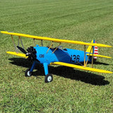 Dynam Stearman PT-17 Blue 4S RC Biplane 1300mm 51