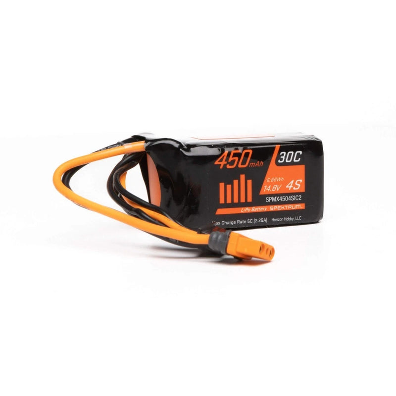 Spektrum 450mAh 4S 14.8V LiPo IC2 SPMX4504SIC2 Battery