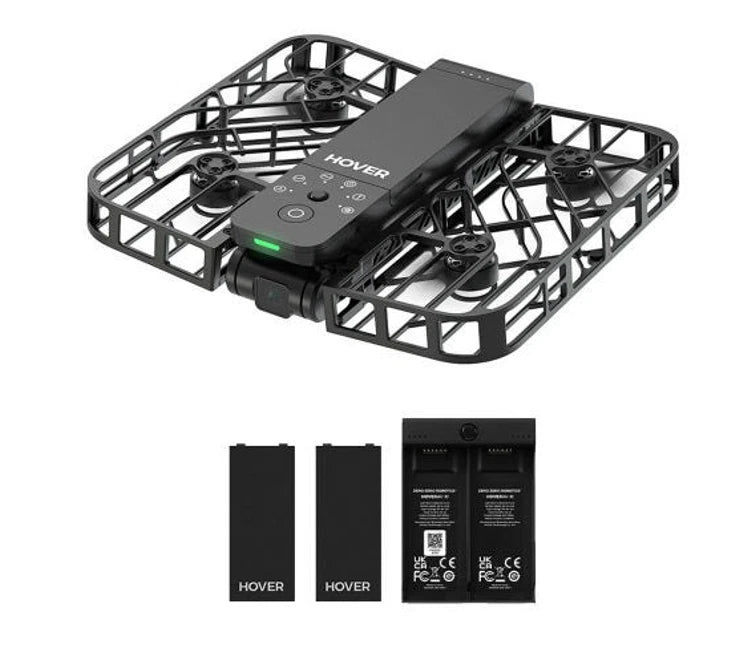 HOVERAir X1 Combo Plus (Black) Camera Drone (3 Battery) - Tracking