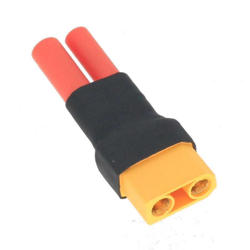 HXT 4mm Female Jack to XT90 Female Jack No Wires Adapter For RC Lipo Battery
