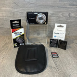 Panasonic Lumix DMC-FH1/FS10 12MP Sensor Digital Compact Camera W Extras! (READ)