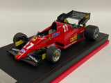 1/18 AB Models F1 Ferrari 126 C2 from 1983 P. Tambay Car #27 Leather Base AB2-01
