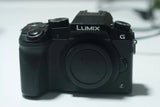 Used Black Panasonic Lumix G7 16 MP Mirrorless Camera with (14-42mm kit lens)