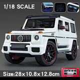 1:18 Mercedes-Benz G800 Diecast Car Model Simulation Sound & Light Kids Toy Gift