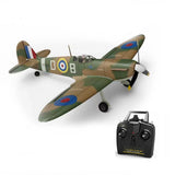 Eachine Spitfire Brushless RC Warbird 500mm Wingspan RTF With 2 Batteries Battery