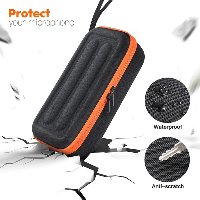 For JBL Wireless Two Microphone System Battery Model EVA Carry Case Storage Box Battery
