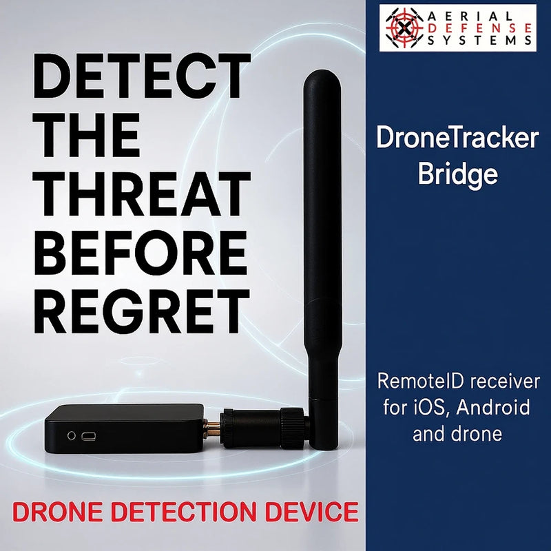 Drone Detection & Tracker Bridge ?C Handheld Remote ID Receiver for iOS & Android