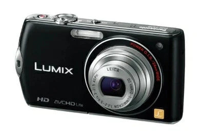Panasonic Lumix FX70 Digital Camera Black 16.1MP Compact From Japan