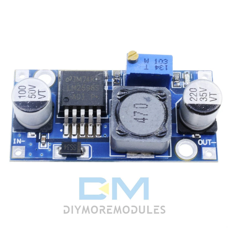 2PCS LM2596 DC-DC adjustable power step-down module Supply Converter Module