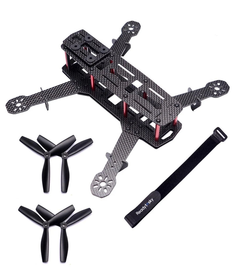 Readytosky 250mm FPV Racing Drone Frame 5 10.63 x 5.91 x 2.36 inches, black