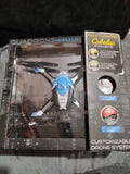 Quadrone MODULUS blue 4-channel quadcopter with 6-axis gyro, in retail box