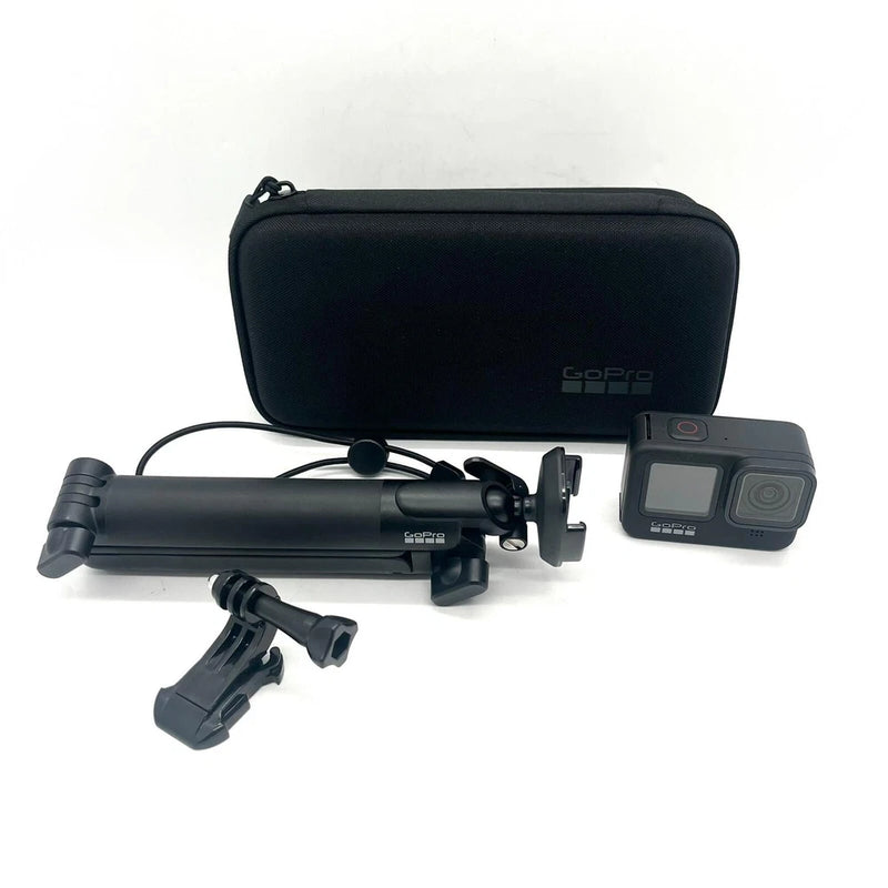 GoPro Hero9 Black Waterproof Action Camera with Tripod and Case