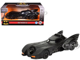 BATMOBILE BLACK "BATMAN" (1989) MOVIE 1/32 DIECAST MODEL BY JADA 98226