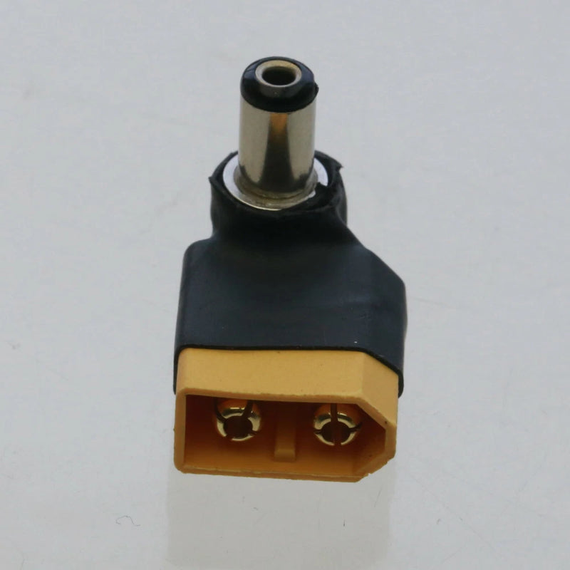 DC Power 5.5x2.5mm plug to XT60 male elbow DIY adapter for RC FPV lipo battery Battery