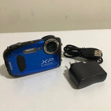 FujiFilm FinePix XP60 Waterproof Digital Camera Battery Charge Cable No SD Card
