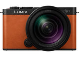 Panasonic LUMIX S9 H Kit 28-200mm Jet Black x Camel Orange Leather