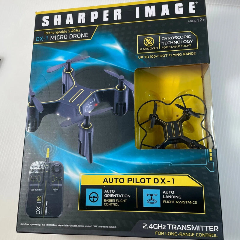 Rechargeable 2.4GHz DX-1 micro drone parts box, auto-pilot controller