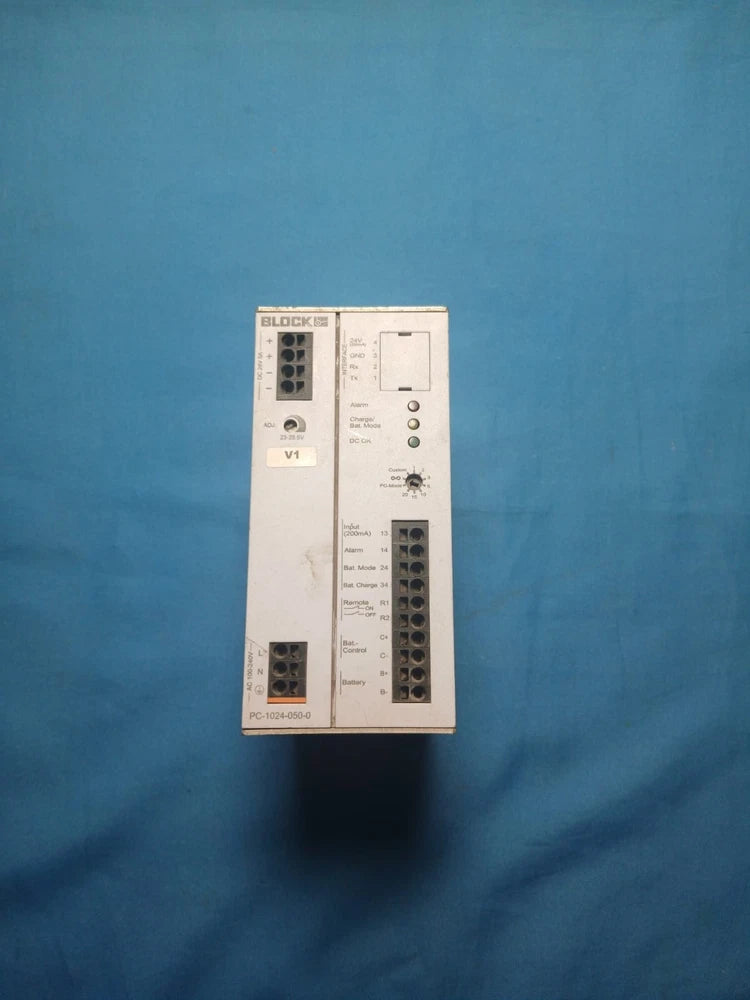 CON-1AC/24DC-5 Block Power Compact convert AC mains voltage into stable 24 V DC