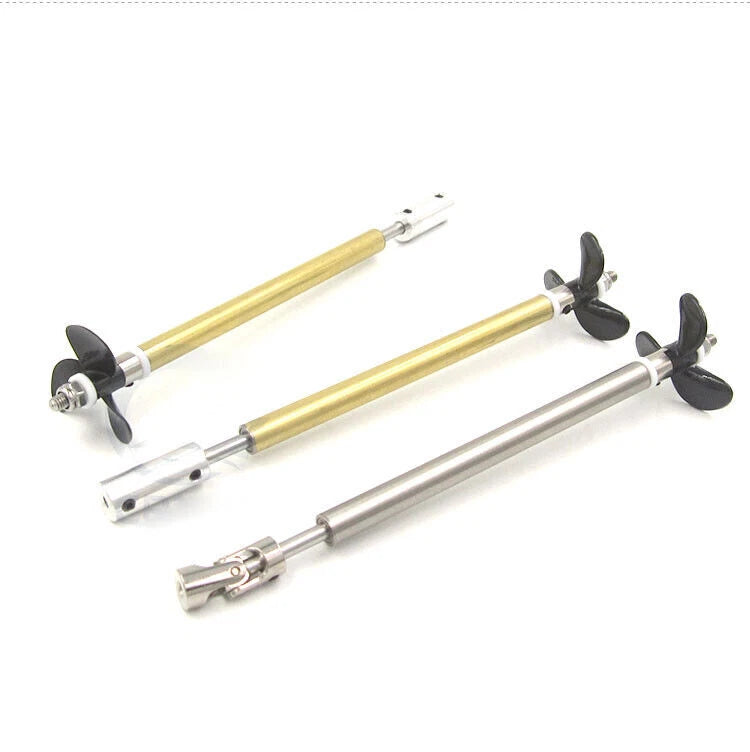 4mm Drive Shaft Sleeve 3-Blade Propeller Assemble Kit 10-35cm for RC Boat Motor