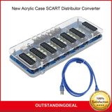 SCART Distributor Converter Video 6 Input 1 Output Automatic EUR Divider ot16