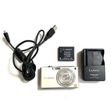Panasonic LUMIX DMC-FX33 White Digital Camera Compact Used Condition