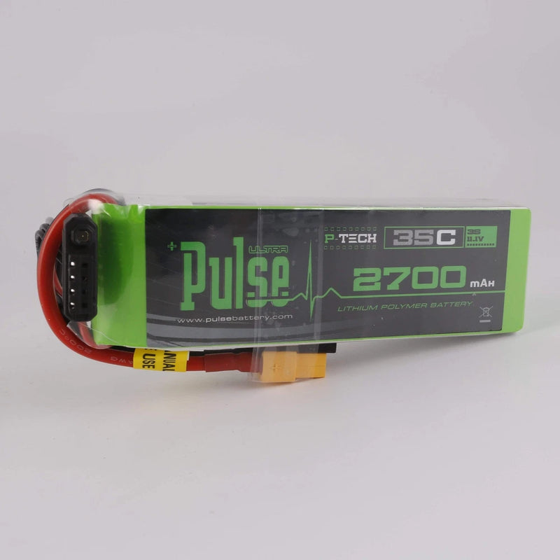 Pulse 2700mah 35C 11.1V 3S P-Tech Lipo Battery - XT60 Connector Battery