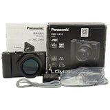[MINT in BOX] Panasonic DMC-LX10 Black 20.1MP 4K Lumix Digital Camera