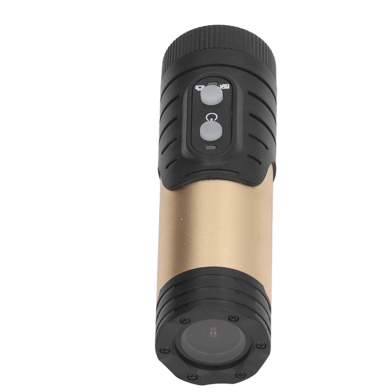 (Gold) HD 1080P Bike Video Camera Bike Motorcycle Helmet Camera WiFi Fit