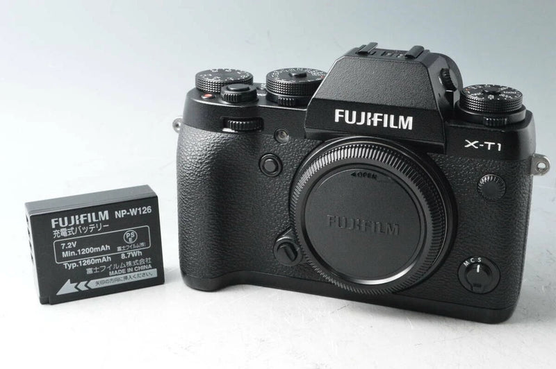 Fujifilm X-T1 16.3MP Mirrorless Digital Camera Body Black Excellent from Japan