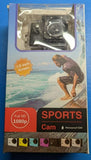 Full 1080P Sports Cam Camera, 2" Screen, Waterproof 30M, Various Mounts