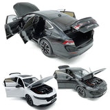 1:18 2023 Honda Accord Sedan Model Toy Car Metal Diecast Toy Vehicle Collection
