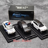 1:64 SAIC Volkswagen L Pro Tiguan Police car Model Alloy Diecast Hobby adult Toy