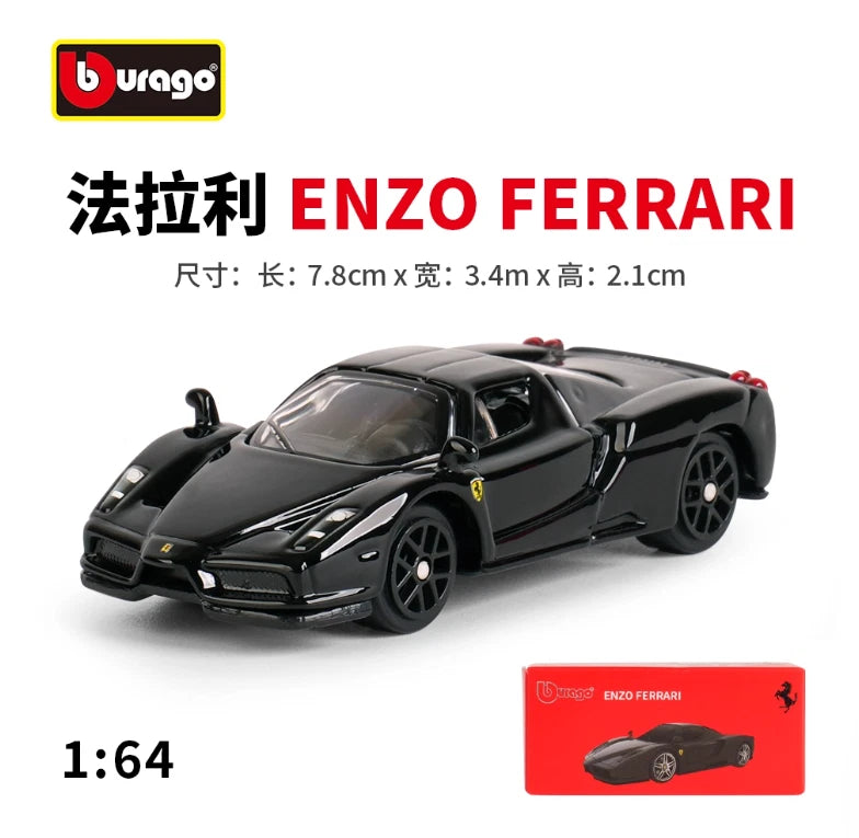 Bburago 1:64 Ferrari Enzo Diecast Metal Model Car New in Box