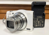 FUJIFILM FINEPIX F800EXR White Compact Digital Camera Tested Working Japan