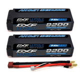 2xDXF 2S LiPo Battery 7.6V 140C 9200mAh DEANS/T 5MM RC Car Truck Racing tour car