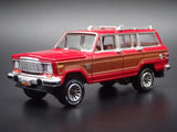 1980-1991 JEEP WAGONEER w HITCH 1:64 SCALE COLLECTIBLE DIORAMA DIECAST MODEL CAR