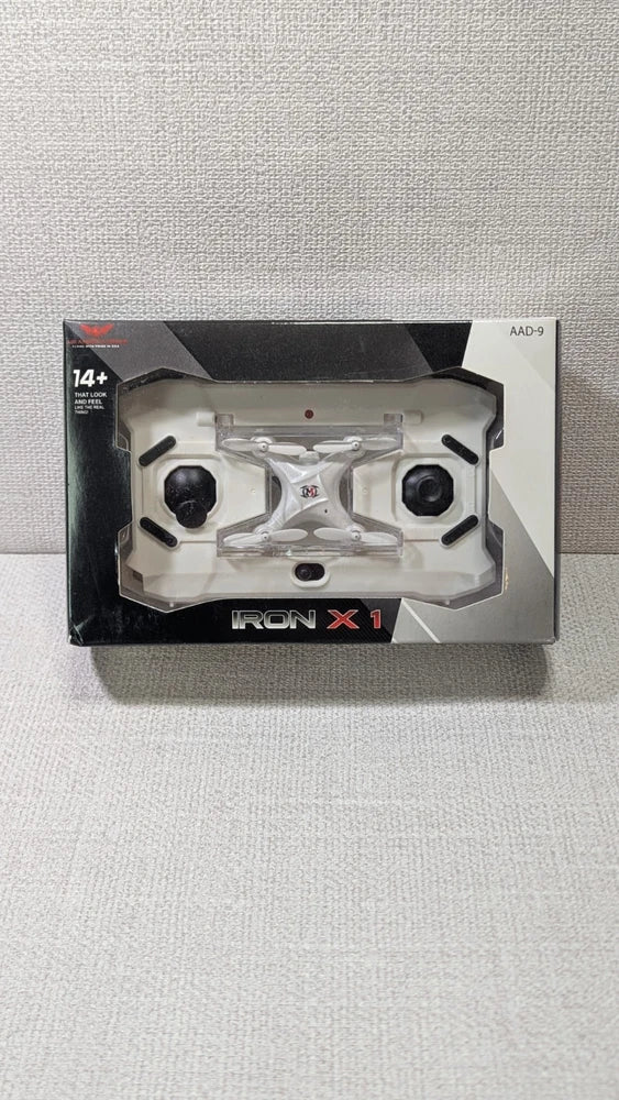 Mini quadcopter drone in retail box, AAD-9