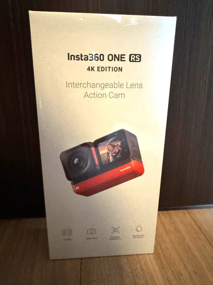 Insta360 ONE RS 4K Edition Waterproof Action Camera CINRSGP/E New