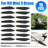 16Pcs Low-Noise Propellers Blades Props Wings for DJI Mini 3 Drone Accessories Drone