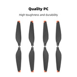 2/4 Pair PC Paddles Blade Wing Drone Blade Drone Accessories for DJI MINI 4 Pro Drone