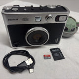 Fujifilm Instax Mini Evo Instant Camera Built-in Flash LCD Screen Tested