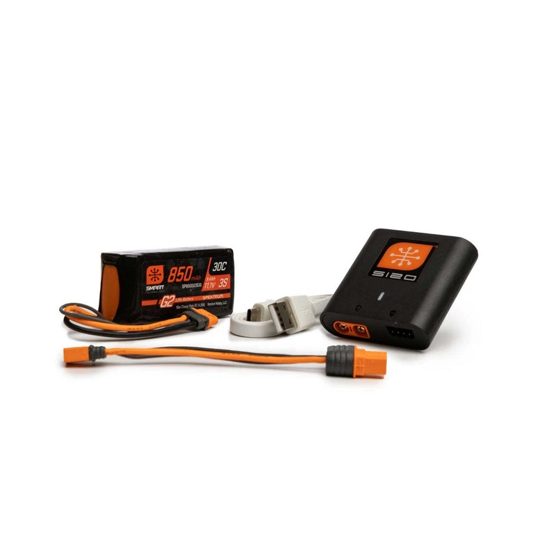 Smart Powerstage Air Bundle: 850mAh 3S G2 LiPo Battery/S120 Charger SPMXPSA100 Battery
