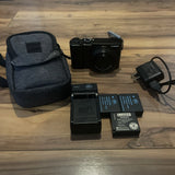 Panasonic Lumix DMC-ZS100 20MP 4K Camera | 3 Batteries/Accessories | Minor Wear
