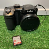 KODAK PIXPRO AZ251 Astro Zoom Digital Camera (Black) WORKS
