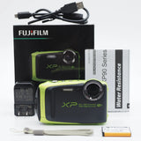 FUJIFILM XP90 Lime color Compact Digital Camera [Top Mint]