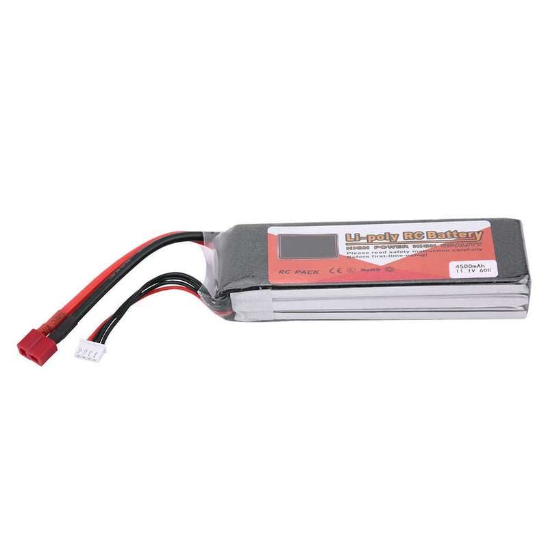 (4500mAh 60C)ZOP POWER 3S 11.1V 4500mAh 60C Rechargeable LiPo Battery With NY